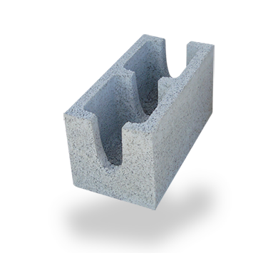 Canaleta Estrutural (19x19x39)