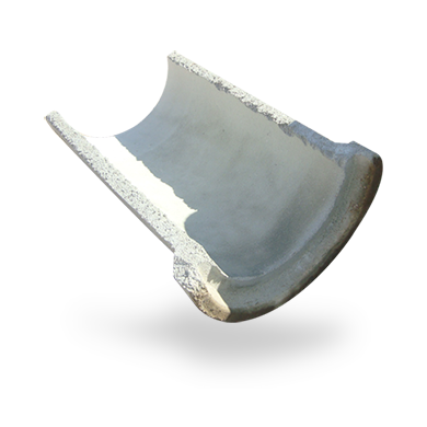 Canaleta para água pluvial